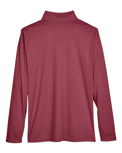 Team 365 Men's Zone Sonic Heather Performance Quarter-Zip Pullover - Image 15