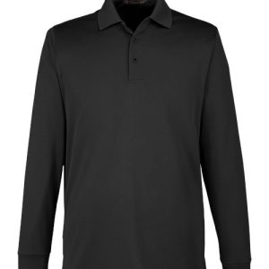Alternative view of Harriton Men's Advantage Snag Protection Plus IL Long Sleeve Polo