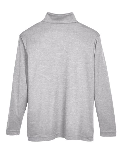 Team 365 Youth Zone Sonic Heather Performance Quarter-Zip Pullover - Image 10