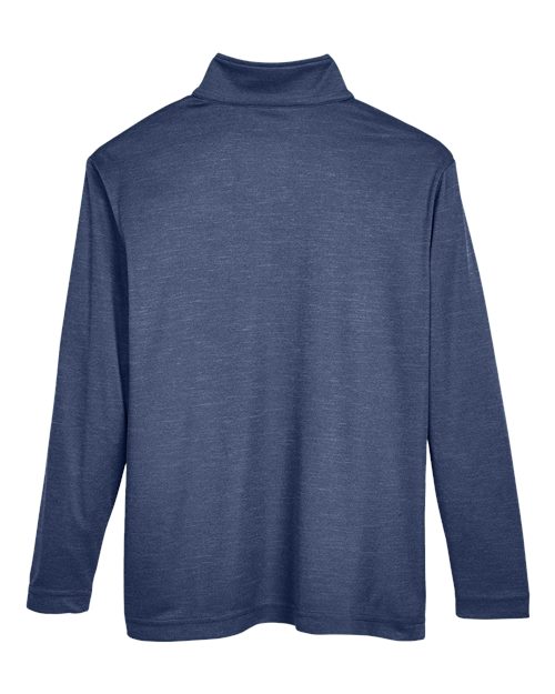 Team 365 Youth Zone Sonic Heather Performance Quarter-Zip Pullover - Image 13