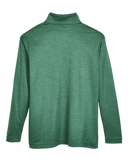 Team 365 Youth Zone Sonic Heather Performance Quarter-Zip Pullover - Image 14