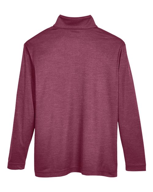 Team 365 Youth Zone Sonic Heather Performance Quarter-Zip Pullover - Image 15