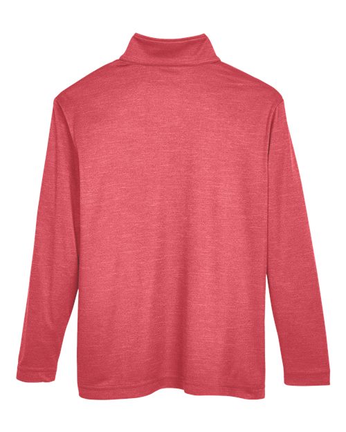 Team 365 Youth Zone Sonic Heather Performance Quarter-Zip Pullover - Image 16