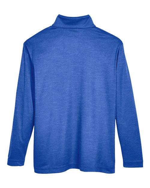 Team 365 Youth Zone Sonic Heather Performance Quarter-Zip Pullover - Image 17