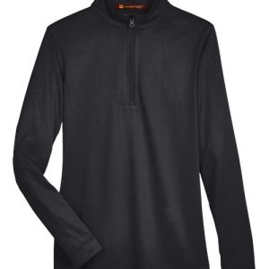 Alternative view of Harriton Women's Advantage Snag Protection Plus Quarter-Zip Pullover