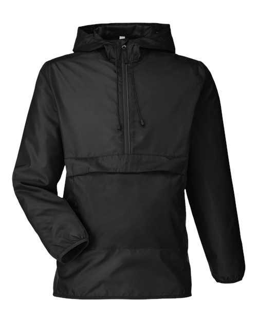 Team 365 Unisex Zone Protect Packable Anorak Jacket - Image 2