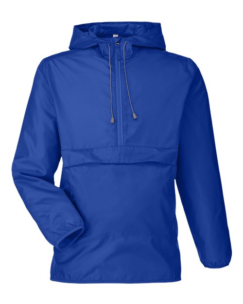 Team 365 Unisex Zone Protect Packable Anorak Jacket - Image 6