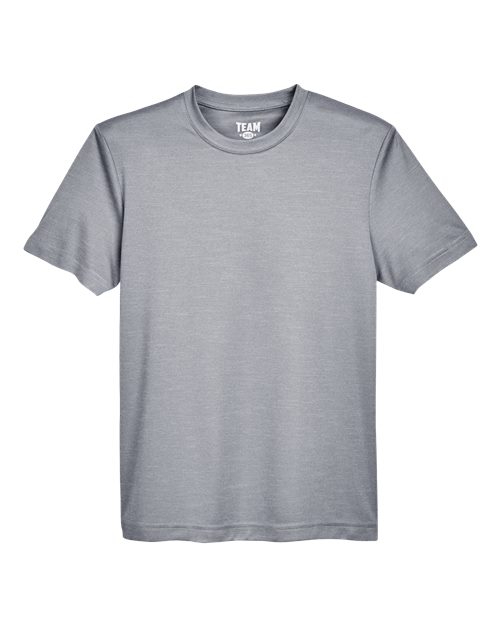 Team 365 Youth Sonic Heather Performance T-Shirt - Image 2