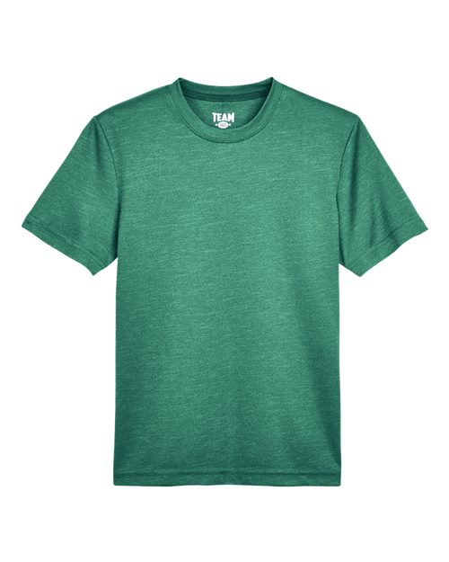 Team 365 Youth Sonic Heather Performance T-Shirt - Image 6