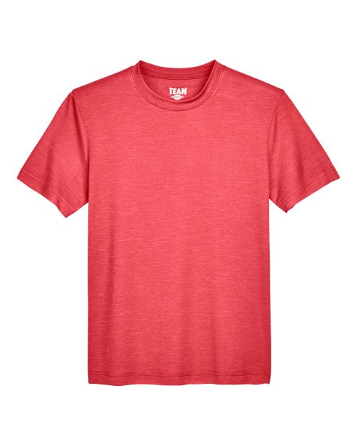 Team 365 Youth Sonic Heather Performance T-Shirt - Image 8