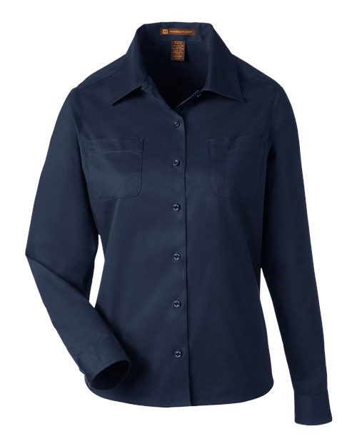 Harriton Women's Advantage IL Workshirt - Image 4