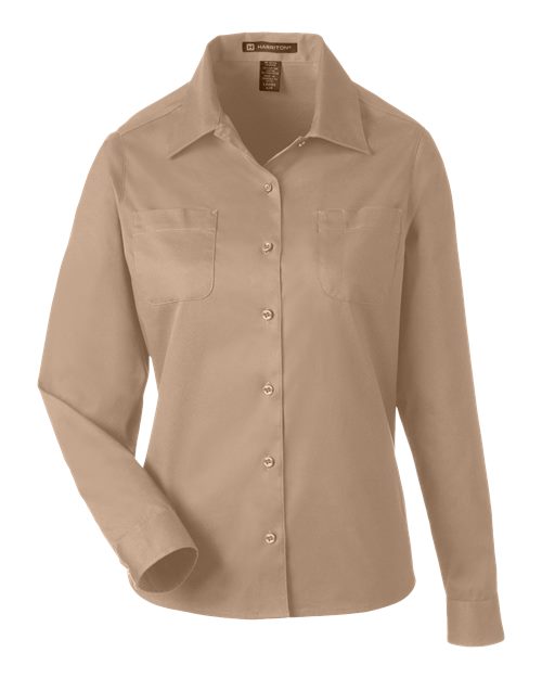 Harriton Women's Advantage IL Workshirt - Image 5