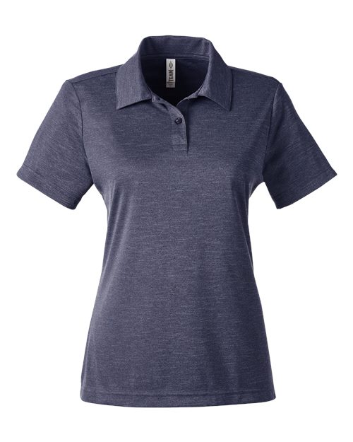 Team 365 Women's Zone Sonic Heather Performance Polo - Image 5