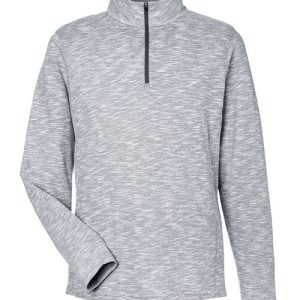 Alternative view of North End Men's Eclipse Jacquard Quarter-Zip Pullover