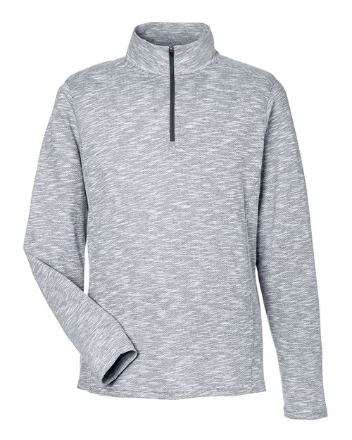 North End Men's Eclipse Jacquard Quarter-Zip Pullover - Image 2