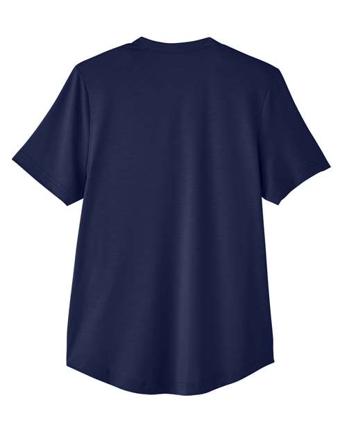 North End Women's JAQ Snap-Up Stretch Performance Polo - Image 3