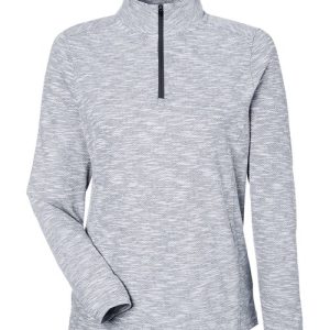 Alternative view of North End Women's Eclipse Jacquard Quarter-Zip Pullover