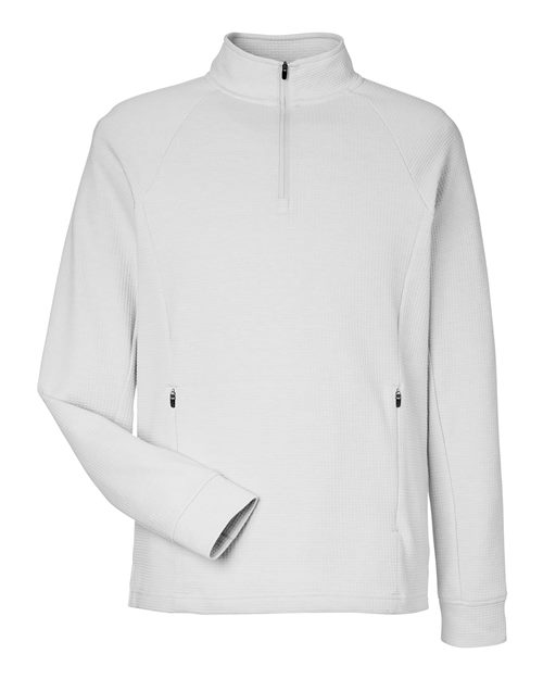 North End Men's Rhythm Waffle Quarter-Zip Pullover - Image 6