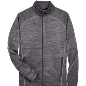 Alternative view of North End Men's Flux Mélange Bonded Fleece Jacket