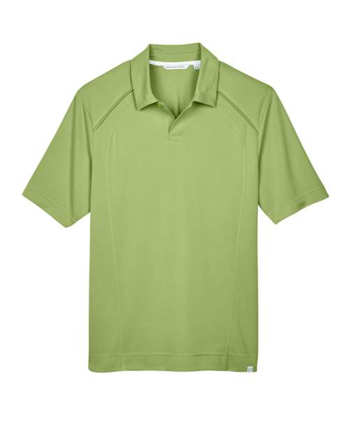 North End Men's Recycled Polyester Performance Pique Polo - Image 3