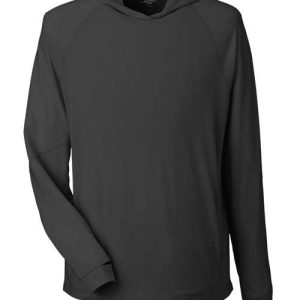 Alternative view of North End Unisex JAQ Stretch Performance Hooded Long Sleeve T-Shirt