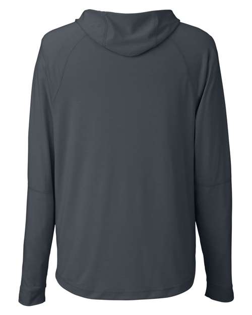 North End Unisex JAQ Stretch Performance Hooded Long Sleeve T-Shirt - Image 7