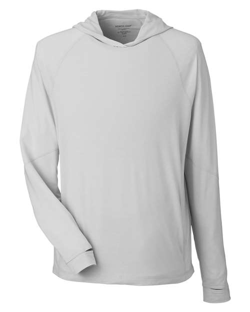 North End Unisex JAQ Stretch Performance Hooded Long Sleeve T-Shirt - Image 5