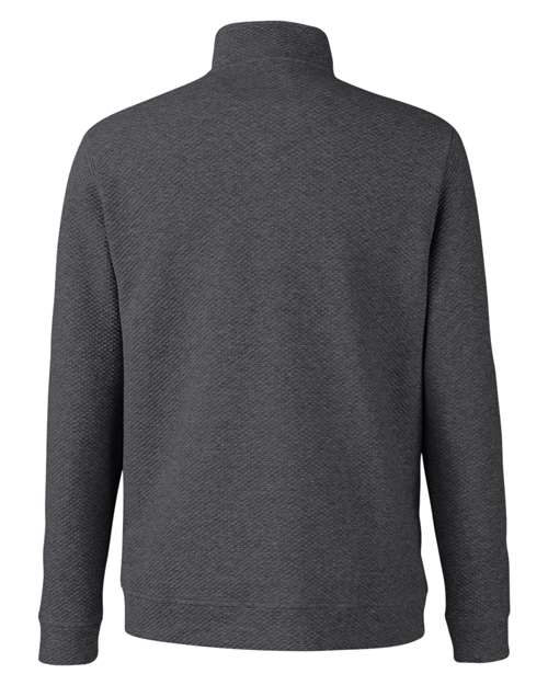 North End Men's Spirit Textured Quarter-Zip Pullover - Image 7