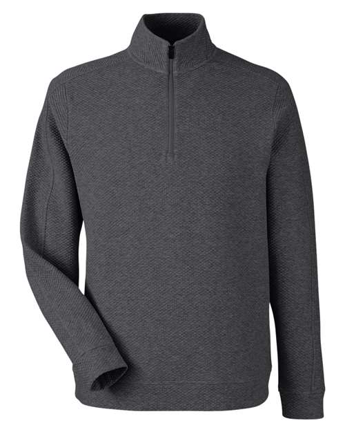 North End Men's Spirit Textured Quarter-Zip Pullover - Image 2