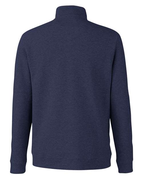 North End Men's Spirit Textured Quarter-Zip Pullover - Image 8