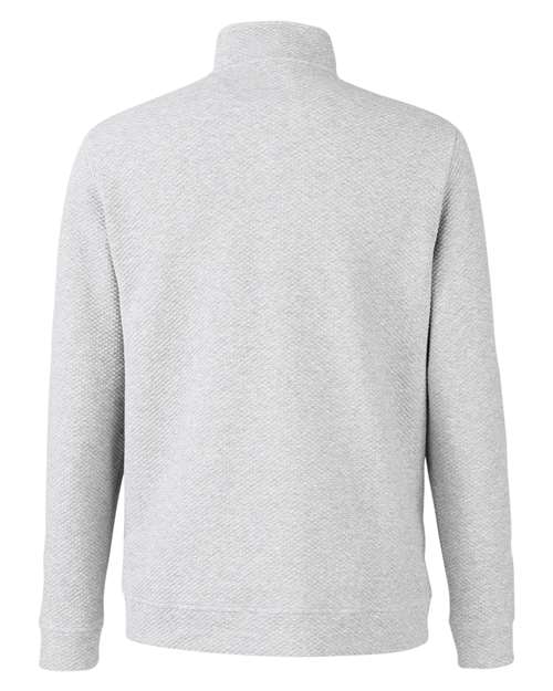 North End Men's Spirit Textured Quarter-Zip Pullover - Image 10
