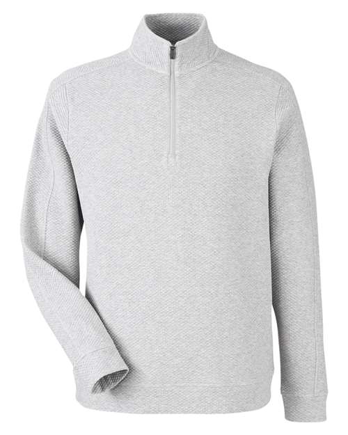 North End Men's Spirit Textured Quarter-Zip Pullover - Image 5