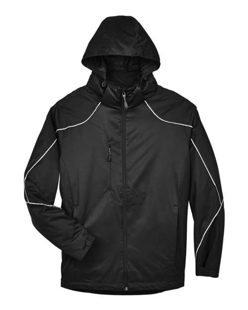 North End Men's Angle 3-In-1 Jacket with Bonded Fleece Liner - Image 2