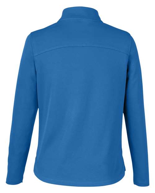 North End Women's Express Tech Performance Pique Quarter-Zip Pullover - Image 3