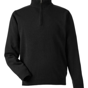 Alternative view of Harriton Unisex Pilbloc™ Quarter-Zip Pullover Sweater