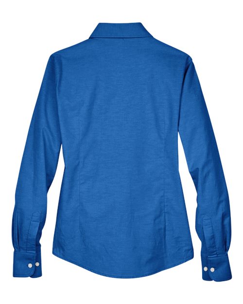 Harriton Women's Long Sleeve Oxford Dress Shirt - Image 6