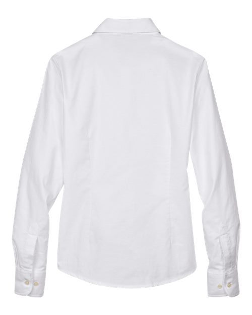 Harriton Women's Long Sleeve Oxford Dress Shirt - Image 9