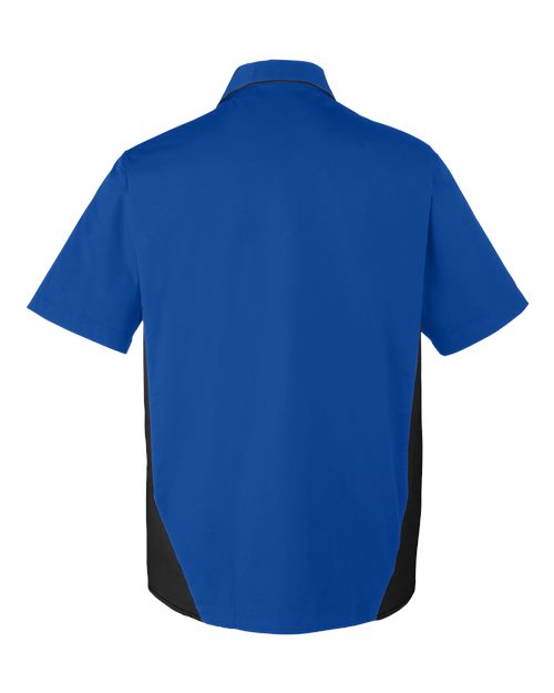 Harriton Men's Tall Flash IL Colorblock Shirt - Image 5