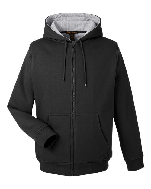 Harriton Unisex Tall ClimaBloc™ Lined Heavyweight Hooded Sweatshirt - Image 2