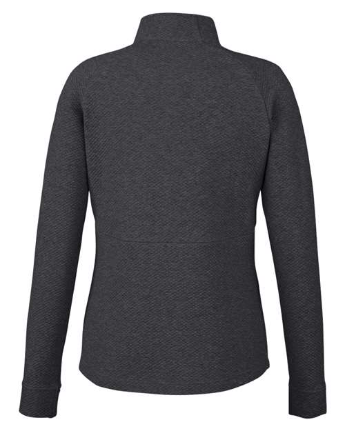 North End Women's Spirit Textured Quarter-Zip Pullover - Image 7