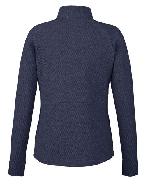 North End Women's Spirit Textured Quarter-Zip Pullover - Image 8