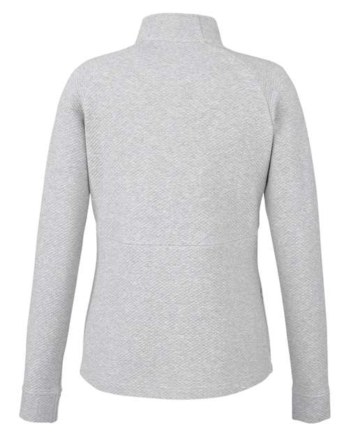 North End Women's Spirit Textured Quarter-Zip Pullover - Image 10