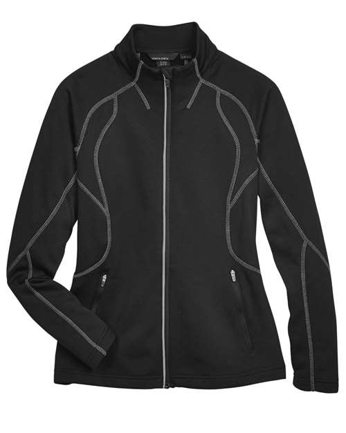 North End Women's Gravity Performance Fleece Jacket - Image 2