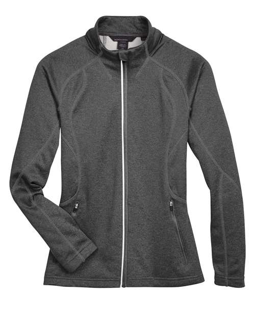North End Women's Gravity Performance Fleece Jacket - Image 3