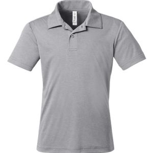 Alternative view of Team 365 Youth Zone Sonic Heather Performance Polo