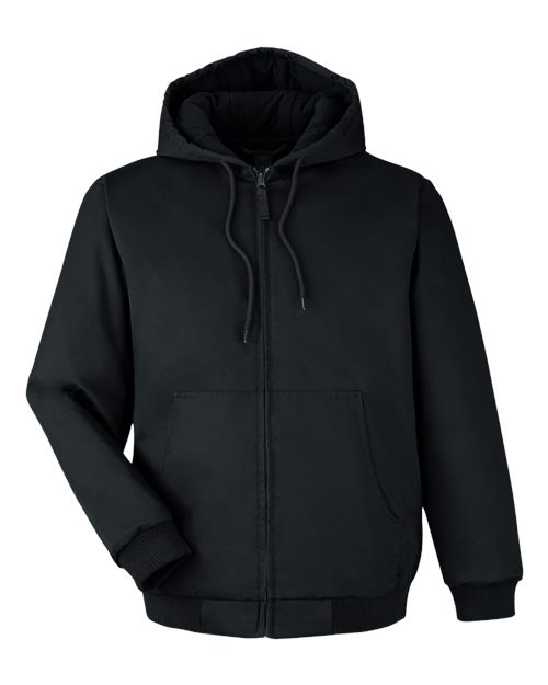 Harriton Unisex Tall ClimaBloc® Heavyweight Hooded Full-Zip Jacket - Image 2