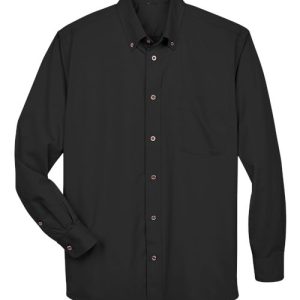 Alternative view of Harriton Men's Tall Easy Blend™ Twill Dress Shirt