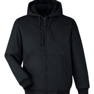 Alternative view of Harriton Unisex ClimaBloc® Heavyweight Hooded Full-Zip Jacket