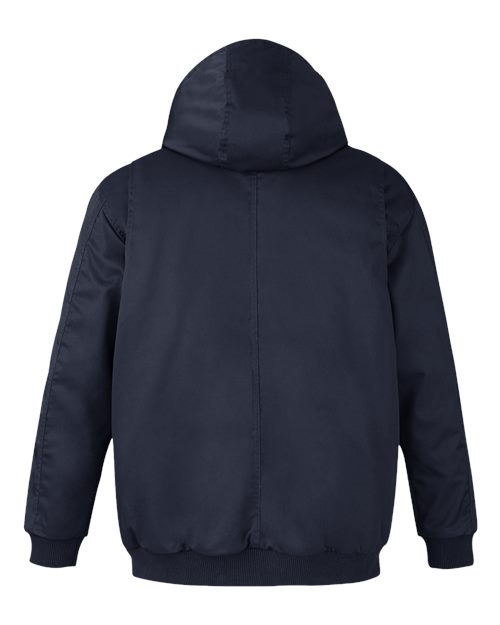 Harriton Unisex ClimaBloc® Heavyweight Hooded Full-Zip Jacket - Image 10
