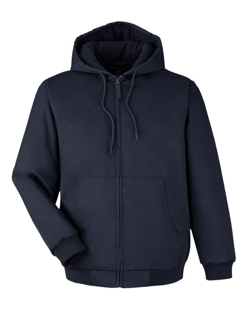 Harriton Unisex ClimaBloc® Heavyweight Hooded Full-Zip Jacket - Image 5